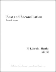 Rest and Reconciliation Organ sheet music cover Thumbnail